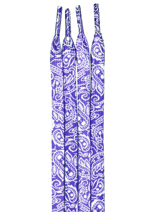 Purple Bandana Laces