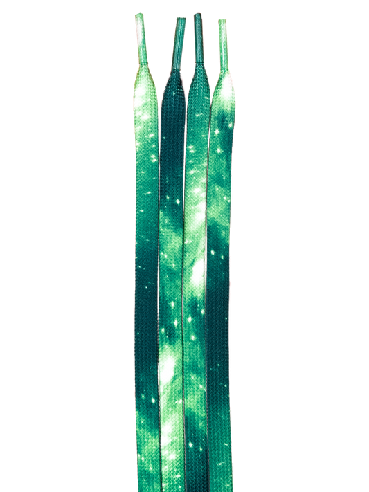 Green Pea Galaxy Laces